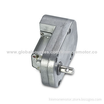 DC Worm Geared Motor with High-torque for Duplicating/Business Machine, 12V DC Nominal Voltage